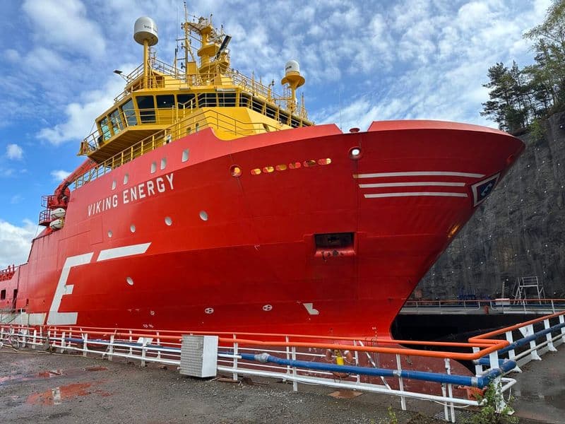 Eidesvik’s PSV begins journey to ammonia-powered operations