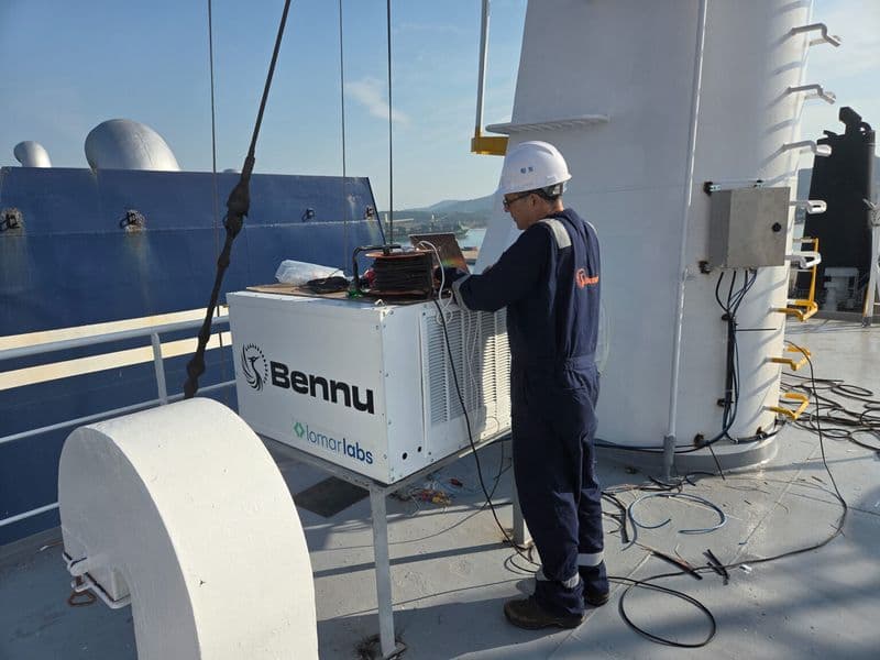 ‘World’s first’: Methane removal system debuts at sea