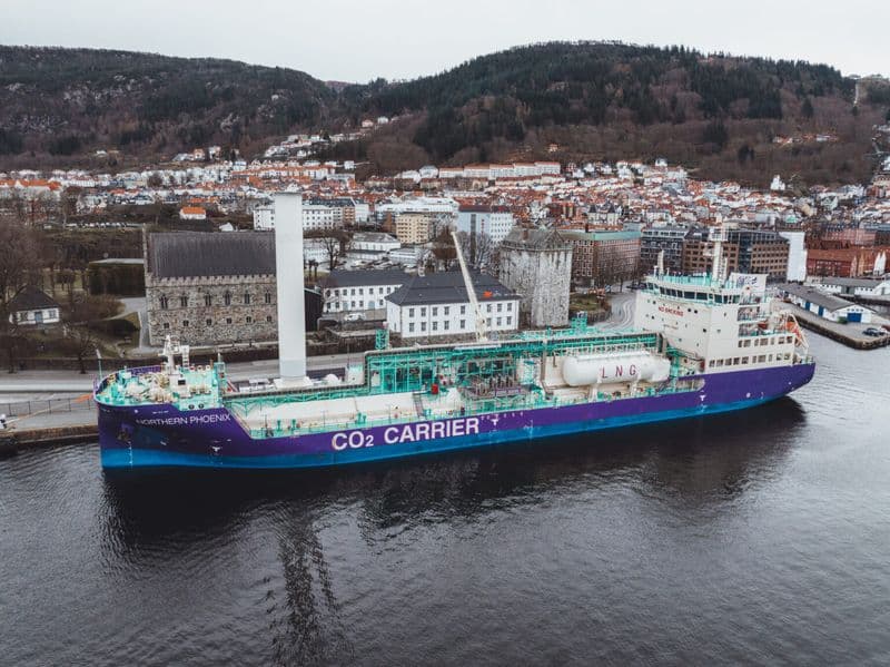 Third Northern Lights LCO2 carrier blessed, now preparing for service